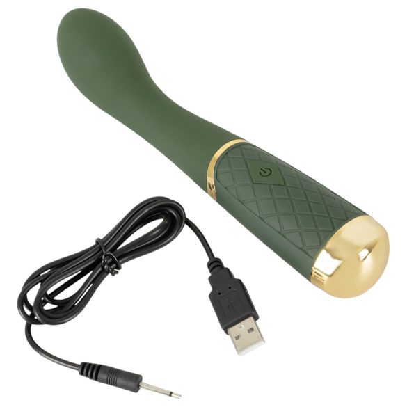 Emerald Love - G-spot vibrator - oplaadbaar waterdicht - groen