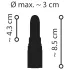 Emerald Love - oplaadbare, waterdichte lipstickvibrator (rood)