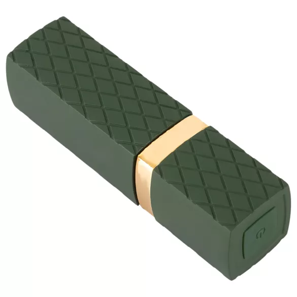 Emerald Love - oplaadbare, waterdichte lipstickvibrator (rood)