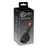 Rebel - penistop vibrator met 2 motoren - oplaadbaar - zwart