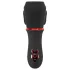 Rebel - penistop vibrator met 2 motoren - oplaadbaar - zwart