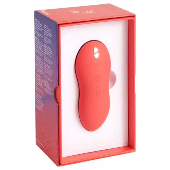 We-Vibe Touch X - clitoris vibrator - oplaadbaar waterdicht - koraal