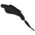 GoGasm Slip - oplaadbare, radiografische clitoris vibrator (zwart)