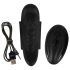GoGasm Slip - oplaadbare, radiografische clitoris vibrator (zwart)