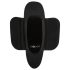 GoGasm Slip - oplaadbare, radiografische clitoris vibrator (zwart)