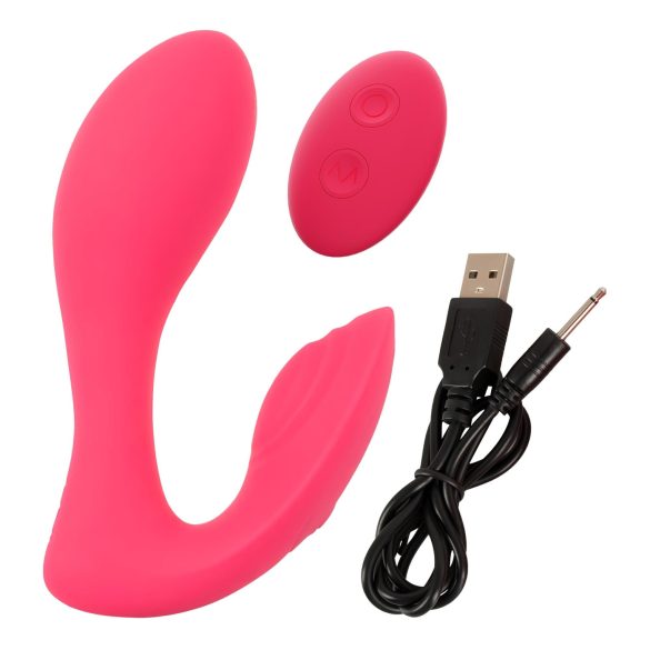 SMILE Panty - draadloze oplaadbare 2in1 vibrator (roze)