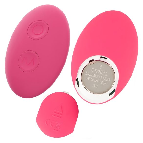 SMILE Panty - draadloze oplaadbare 2in1 vibrator (roze)
