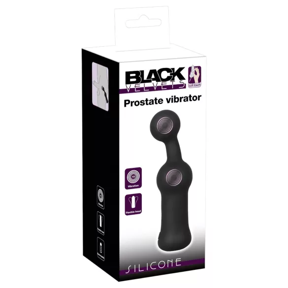 Black Velvets - Prostaatvibrator (zwart)