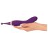 Javida - 2-in-1 oplaadbare clitoris- en vibrator set (paars)