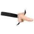 You2Toys - Strap-on dildo - Hol - Vibrerend - Huidkleurig