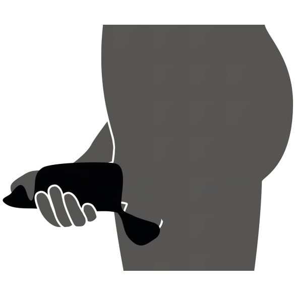 Rebel - Drievoudige Motor Penvibrator (zwart)