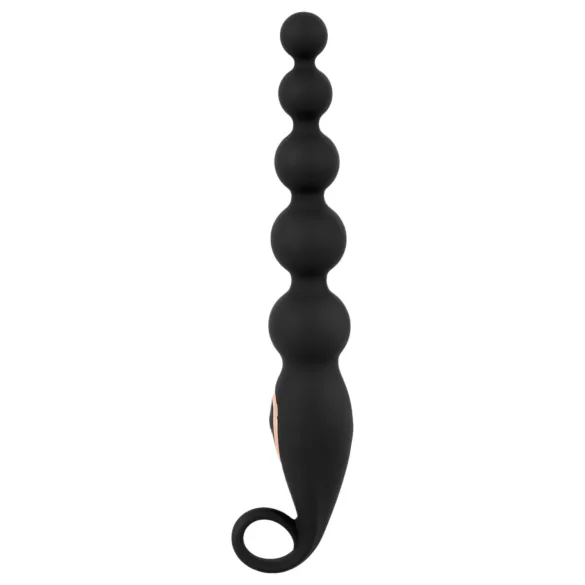 ANOS - Anaalkralen vibrator - met kralen - zwart