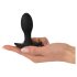 ANOS - oplaadbare, waterdichte prostaatvibrator (zwart)