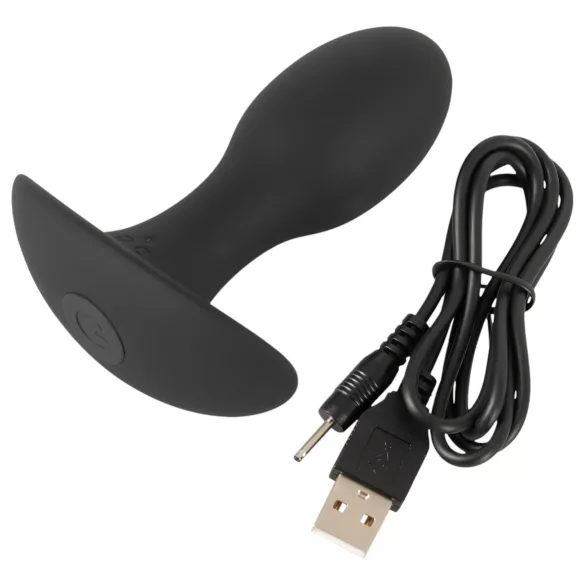 ANOS - prostaat vibrator - oplaadbaar waterdicht - zwart