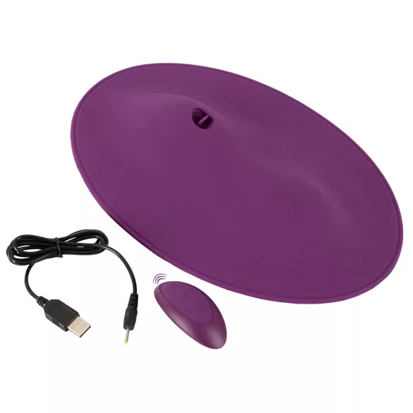 VibePad 2 - vibrerende likkussen vibrator - paars
