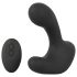 Rebel RC - oplaadbare, draadloze opblaasbare anale vibrator (zwart)