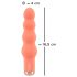 You2Toys peachy! mini kralen - parel vibrator (perzik)
