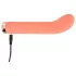 You2Toys - G-spot vibrator - mini, oplaadbaar, perzikkleur