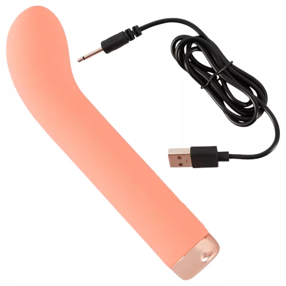 You2Toys - G-spot vibrator - mini, oplaadbaar, perzikkleur