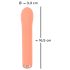 You2Toys Peachy! Mini G-spot Oplaadbare G-punt Vibrator (Perzik)
