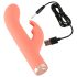 You2Toys - mini rabbit vibrator - oplaadbaar - perzikkleur