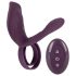 Couples Choice - oplaadbare, draadloze paarse penisring