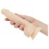 Naked Addiction - Stotende Vibrator 23cm - Natuurgetrouw