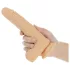 Naked Addiction Thrusting 7,5 - stotende vibrator (19 cm, huidskleur)
