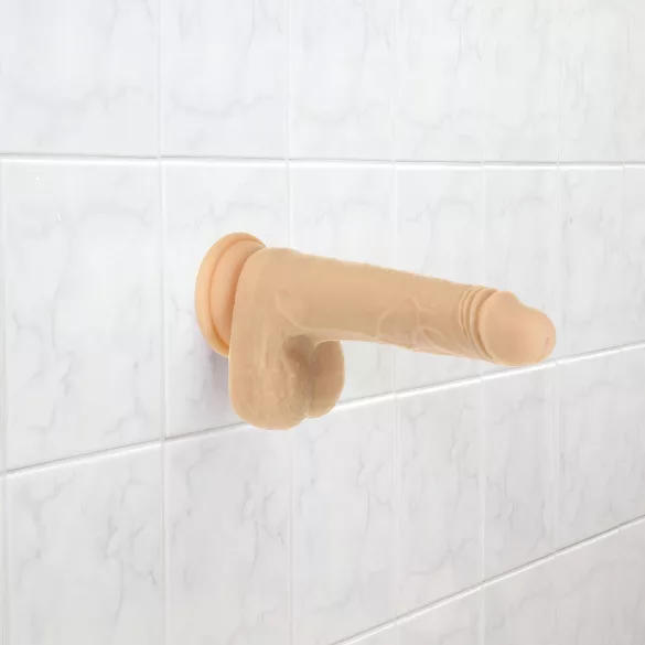 Naked Addiction Thrusting 7,5 - stotende vibrator (19 cm, huidskleur)
