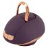 Belou - Oplaadbare, roterende vulva-massager (paars)