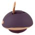 Belou - Oplaadbare, roterende vulva-massager (paars)