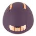 Belou - Oplaadbare, roterende vulva-massager (paars)