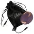 Belou - Oplaadbare, roterende vulva-massager (paars)