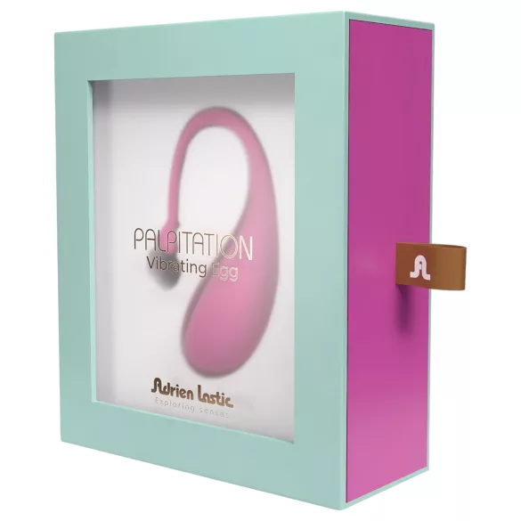 Adrien Lastic Palpitation - draagbaar app-gestuurd vibratie-ei (roze)