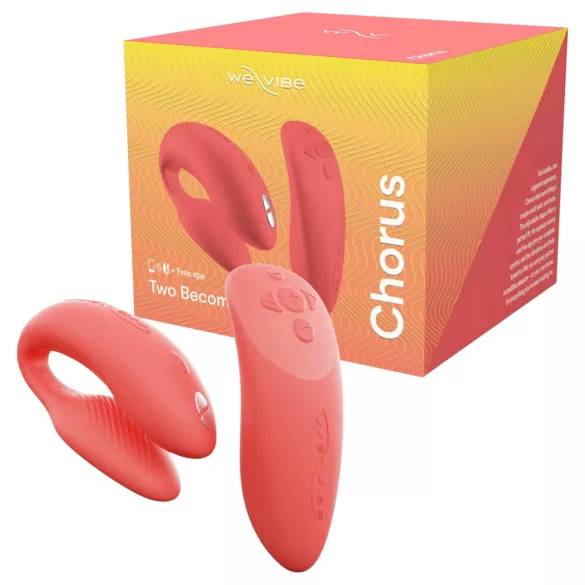 We-Vibe Chorus - App-gestuurde koppelsvibrator (oranje)