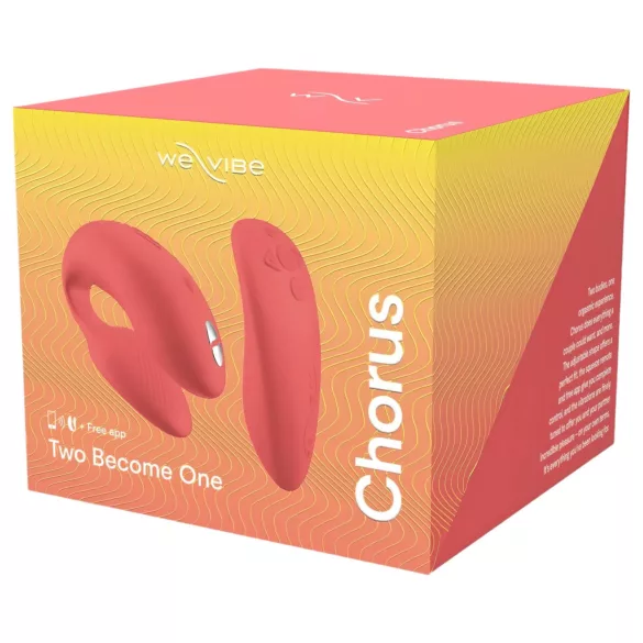 We-Vibe Chorus - App-gestuurde koppelsvibrator (oranje)