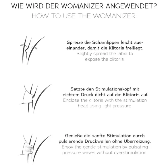Womanizer Premium 2 - luchtdruk clitorisstimulator - zwart