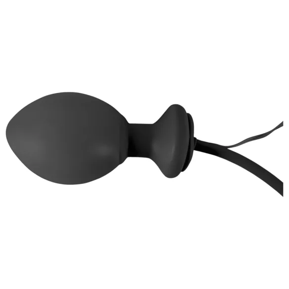 You2Toys - opblaasbare anale vibrator - zwart