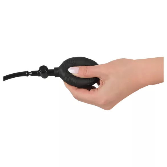 You2Toys - opblaasbare anale vibrator - zwart