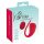 SMILE Slim Panty - oplaadbare, draadloze clitoris vibrator (rood)