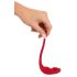 SMILE Slim Panty - oplaadbare, draadloze clitoris vibrator (rood)