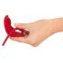 SMILE Slim Panty - oplaadbare, draadloze clitoris vibrator (rood)