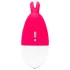 Happyrabbit - draagbare clitoris vibrator - oplaadbaar - rood