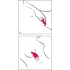 Happyrabbit - draagbare clitoris vibrator - oplaadbaar - rood