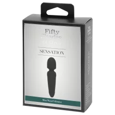 Fifty Shades of Grey - mini wand vibrator - zwart