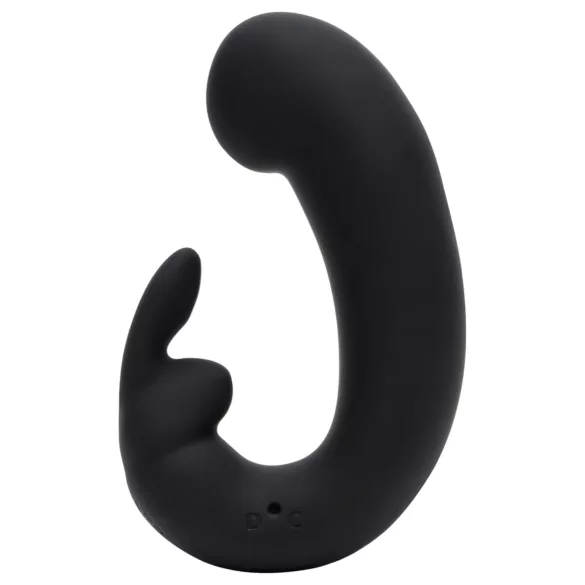Fifty Shades of Grey Sensation - rabbit vibrator - zwart