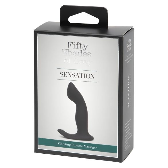 Vijftig Tinten Sensatie - Prostaat Vibrator (zwart)