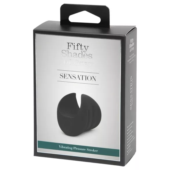 Fifty Shades of Grey Sensation - penistop vibrator - zwart