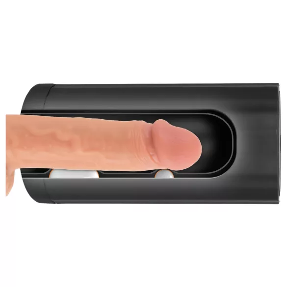 Rebel - automatische masturbator voor mannen - 3 standen - oplaadbaar - zwart