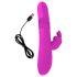 SMILE Rabbit - Oplaadbare duwende-draaiende vibrator met clitorisstimulator (roze)